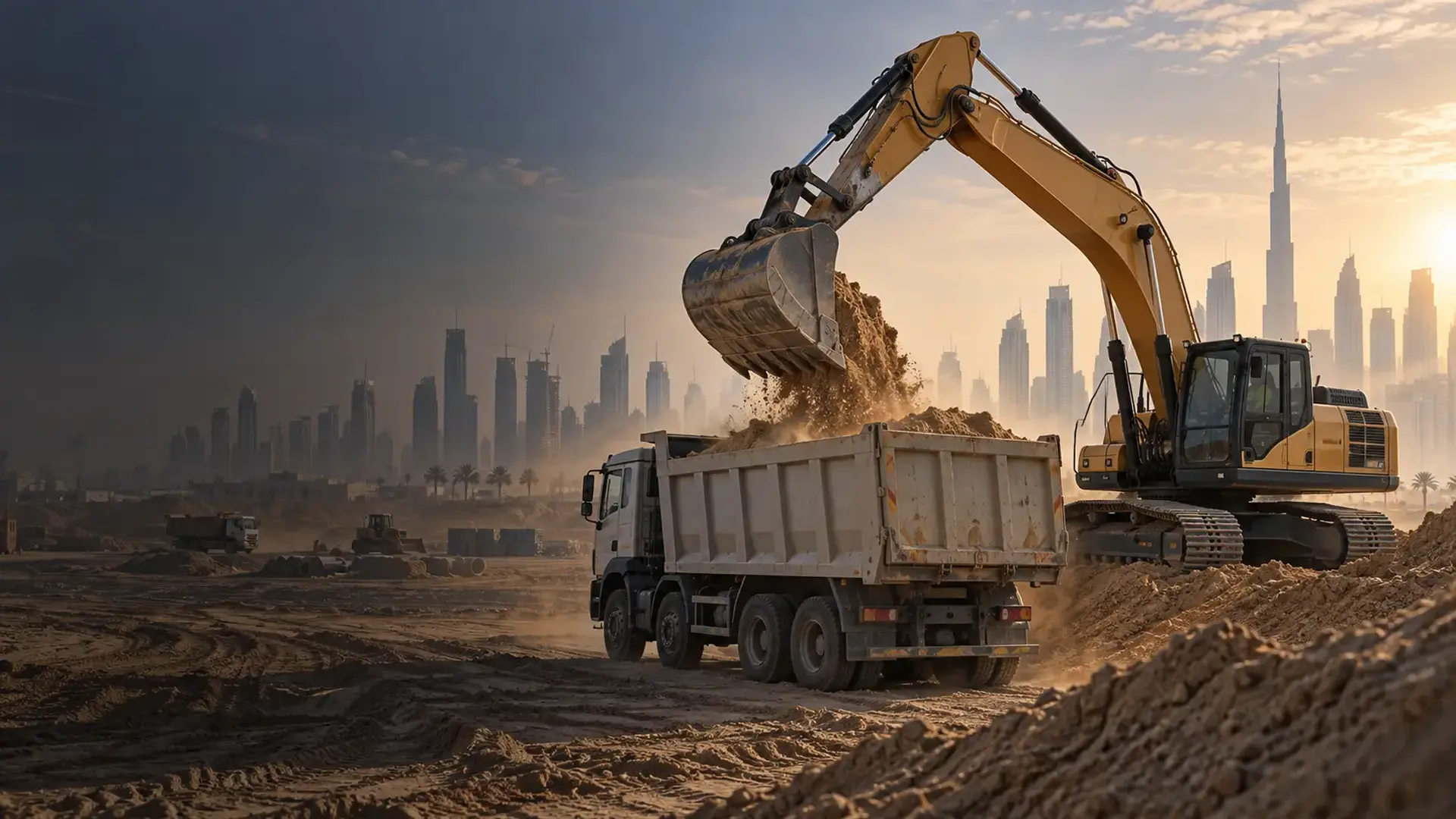 Tech Power earthmoving operation